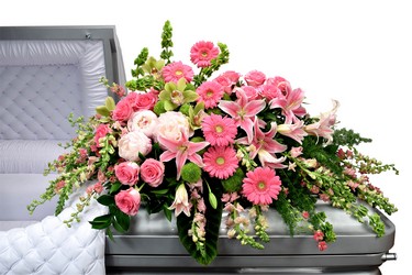 Beloved Casket Spray  from Dallas Sympathy Florist in Dallas, TX